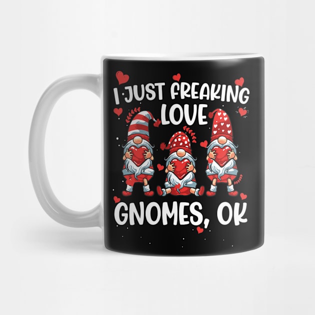 3 Nordic I Freaking Love Gnomes Valentines Lovers Gnomes by waterbrookpanders